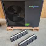 Warmtepomp 12KW – 3 Fase incl. trillingsdempers, Greenpump, Propaan, A